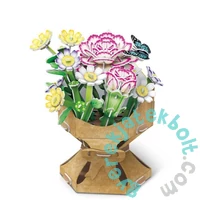 CubicFun 134 db-os 3D puzzle - Szegfű virágcsokor (W3300)