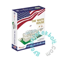 CubicFun C060 - Mini Fehér-ház - 64 db-os 3D puzzle