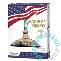 CubicFun C080 - Mini Szabadság -szobor - 40 db-os 3D puzzle