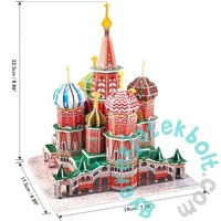 CubicFun C239 - Mini St.Basil's Cathedral - 92 db-os 3D puzzle