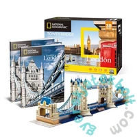 CubicFun DS0978 - National Geographic, Tower Bridge - 120 db-os 3D puzzle
