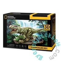 CubicFun DS1051 - National Geographic, Tyrannosaurus Rex - 52 db-os 3D puzzle