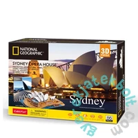 CubicFun DS1088 - National Geographic, Sydney operaház - 85 db-os 3D puzzle