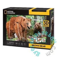 CubicFun DS1096 - National Geographic, Barnamedve - 88 db-os 3D puzzle