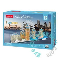 CubicFun MC253 - City Line London - 107 db-os 3D puzzle