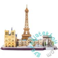 CubicFun MC254 - City Line Párizs - 114 db-os 3D puzzle
