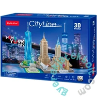 CubicFun MC255 - City Line New York - 123 db-os 3D puzzle