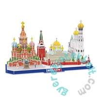 CubicFun MC266 - City Line Moszkva - 204 db-os 3D puzzle