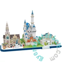 CubicFun MC267 - City Line Bajorország - 178 db-os 3D puzzle