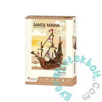 CubicFun T4031 - Santa Maria - 93 db-os 3D puzzle