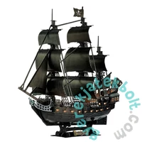 CubicFun T4035 - Queen Anne's - Feketeszakáll kalóz hajó - 100 db-os 3D Led puzzle