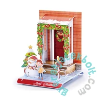 CubicFun W3154 - Karácsonyi ház - 20 db-os 3D puzzle
