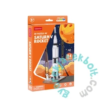 CubicFun W3198 - Mini Saturn V Űrrakéta - 24 db-os 3D puzzle