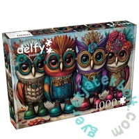 Delfy 1000 db-os puzzle - Booted Owl Quartet (DE-26002)