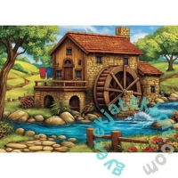 Delfy 1000 db-os puzzle - Golden Watermill Afternoon (DE-26010)