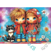 Delfy 1000 db-os puzzle - Joyful Childhood Trio (DE-26012)