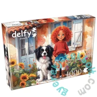 Delfy 1000 db-os puzzle - Red Curls and Paws (DE-26018)