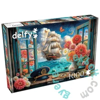 Delfy 1000 db-os puzzle - Window Sea View (DE-26028)