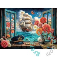 Delfy 1000 db-os puzzle - Window Sea View (DE-26028)