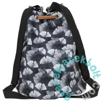 BackUp 2in1 mini vászon hátizsák - Ginkgo levél 