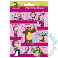 Mása és a medve matrica 11 x 16 cm (NFMN)