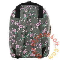 BackUp iskolatáska, hátizsák - 1 rekeszes - Lila virágok (PLB2CA24)