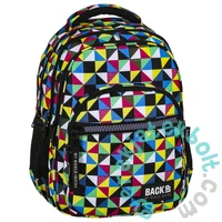BackUp iskolatáska, hátizsák - 4 rekeszes - Kaleidoszkóp (PLB2M34)