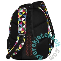 BackUp iskolatáska, hátizsák - 4 rekeszes - Kaleidoszkóp (PLB2M34)