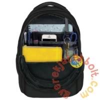 BackUp iskolatáska, hátizsák - 3 rekeszes - Málnás (PLB2N30)