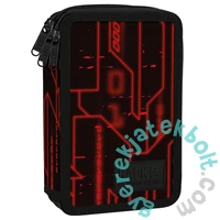 BackUp felszerelt 3 emeletes tolltartó - Black, red (PB7EW51)