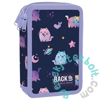 BackUp felszerelt 3 emeletes tolltartó - Blue cat (PB7EW25)