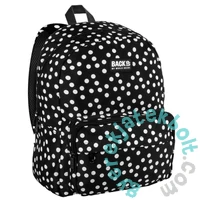 BackUp iskolatáska, hátizsák - 1 rekeszes - Retro Dots (PLB8C05)
