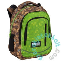 BackUp iskolatáska, hátizsák - 3 rekeszes - Game - GROW WITH ME (PLB4R68)