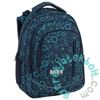 BackUp iskolatáska, hátizsák - 3 rekeszes - Molekula - GROW WITH ME