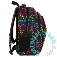 BackUp iskolatáska, hátizsák - 3 rekeszes - Szivárvány (PLB7O29)