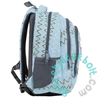 hátizsák mellpánttal - 3 rekeszes - Arany cikkcakk