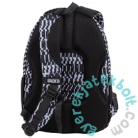 BackUp iskolatáska, hátizsák mellpánttal - 4 rekeszes - Noise