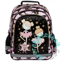 Balerina iskolatáska, hátizsák - Ballet shoes - pink