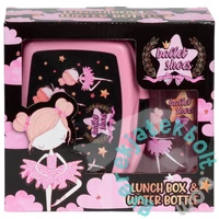 Balerina uzsonnás doboz kulaccsal - Ballet shoes - pink (ZSBABL12)