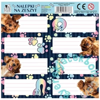 Cleo és Frank 8 db-os füzetcímke (NNZCF44)