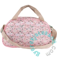 Cleo és Frank cicás sporttáska, kézitáska - rózsaszín (TPACF45)