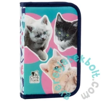 Cleo és Frank cicás kihajtható tolltartó - Kiscicák