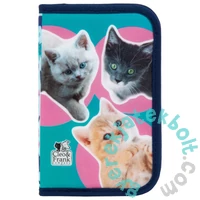 Cleo és Frank cicás kihajtható tolltartó - Kiscicák