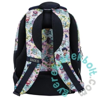 BackUp iskolatáska, hátizsák - 3 rekeszes - Girls game