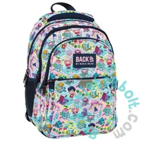BackUp iskolatáska, hátizsák - 3 rekeszes - Girls game