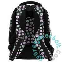 BackUp cicás iskolatáska, hátizsák - 3 rekeszes - Colour Kitty