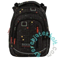 BackUp iskolatáska, hátizsák - 3 rekeszes - PacMan - GROW WITH ME