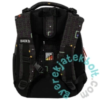 BackUp iskolatáska, hátizsák - 3 rekeszes - PacMan - GROW WITH ME