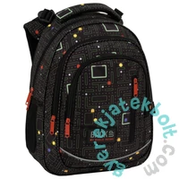 BackUp iskolatáska, hátizsák - 3 rekeszes - PacMan - GROW WITH ME