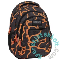 BackUp iskolatáska, hátizsák mellpánttal - 3 rekeszes - Geo